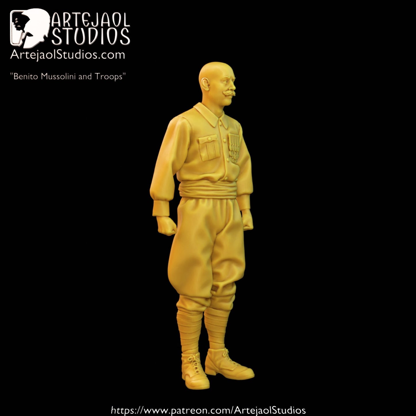 General Cesare Maria di Vecchi  Italy   Artejaol Studios Miniatures