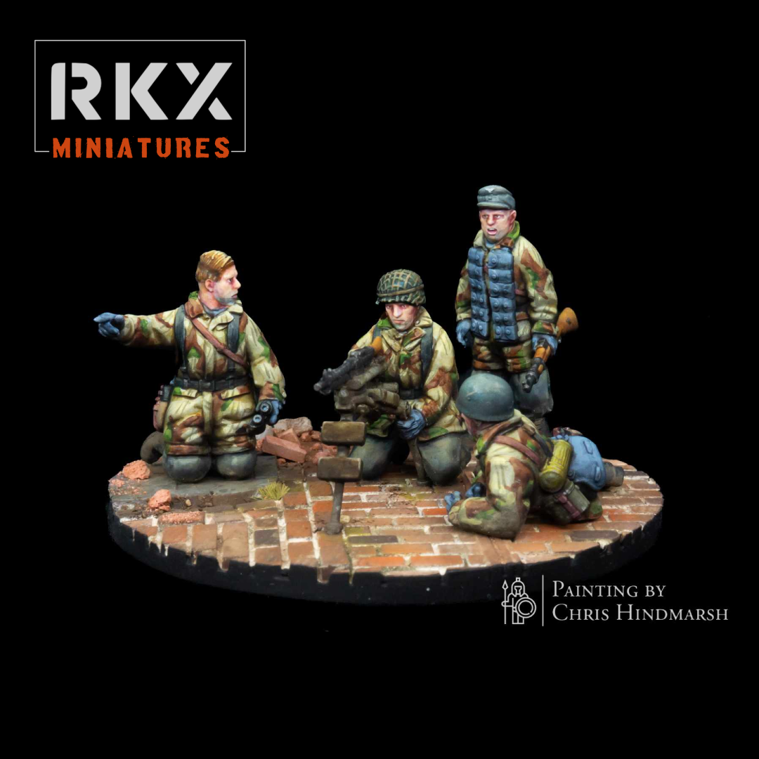 RKX Miniatures MG 34 Team 28mm