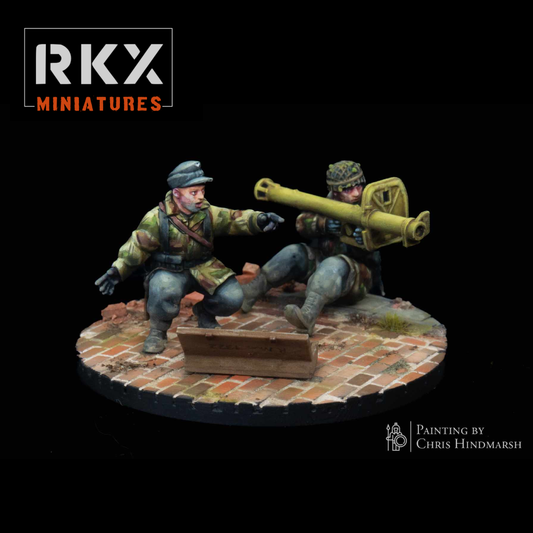 RKX Miniatures Panzerschreck Team 28mm