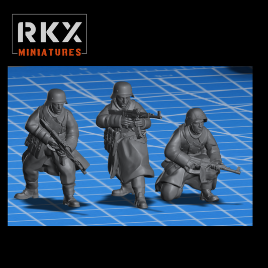 RKX Miniatures German Winter Infantry with STG44 28mm