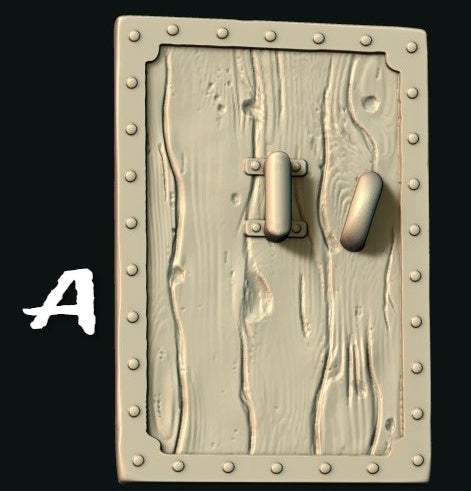 SUMERIAN SHIELDS SET A  28mm Suitable for troops using ground-set shields  8pcs