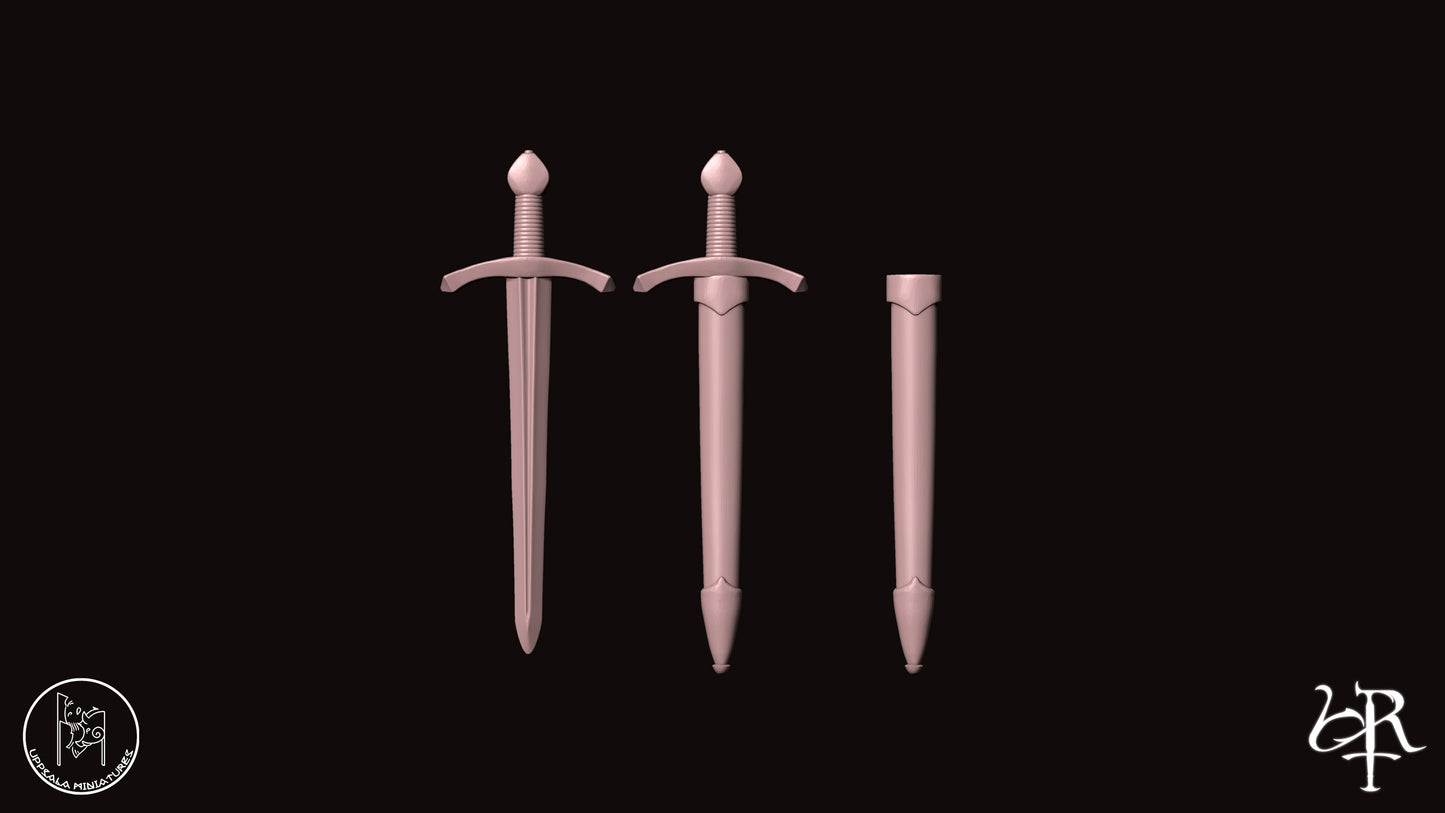 WEAPONS HEAVY CAVALRY COMPAGNIE DI VENTURA 15th CENTURY   28mm_1/72