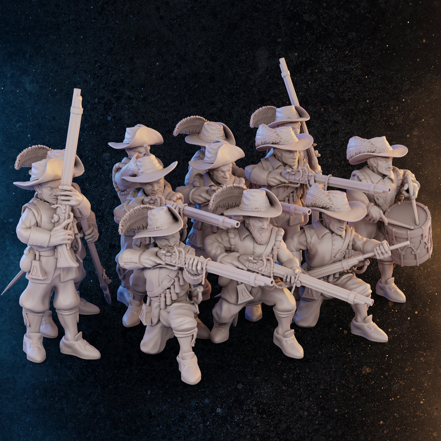 Productions Diratia   TERCIO Pike & Muskets 28mm