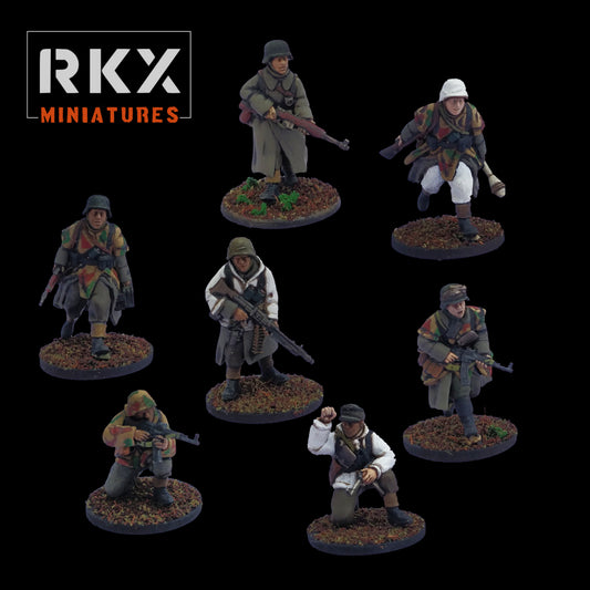 RKX Miniatures German Volksgrenadier Squad 28mm