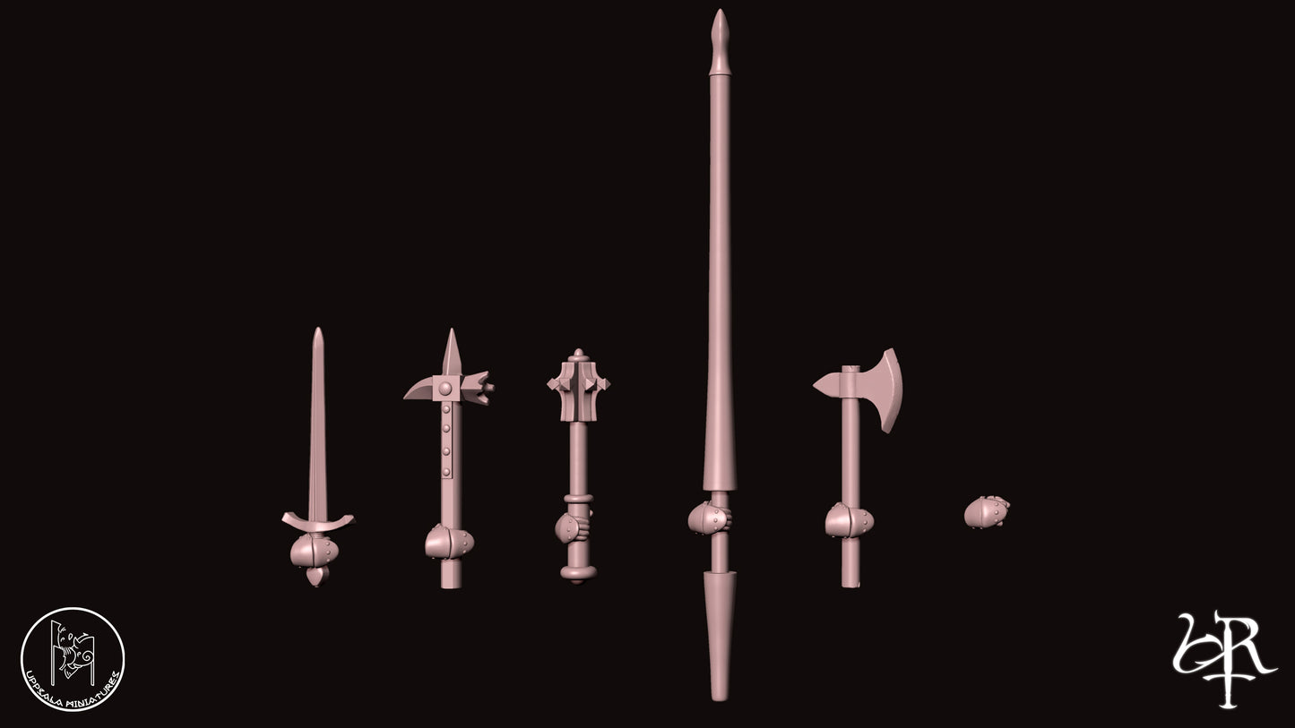 WEAPONS HEAVY CAVALRY COMPAGNIE DI VENTURA 15th CENTURY   28mm_1/72