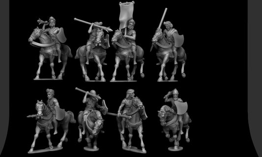 Scropha Miniatures  Indian army   Classical indian cavalry  15mm  /  28mm