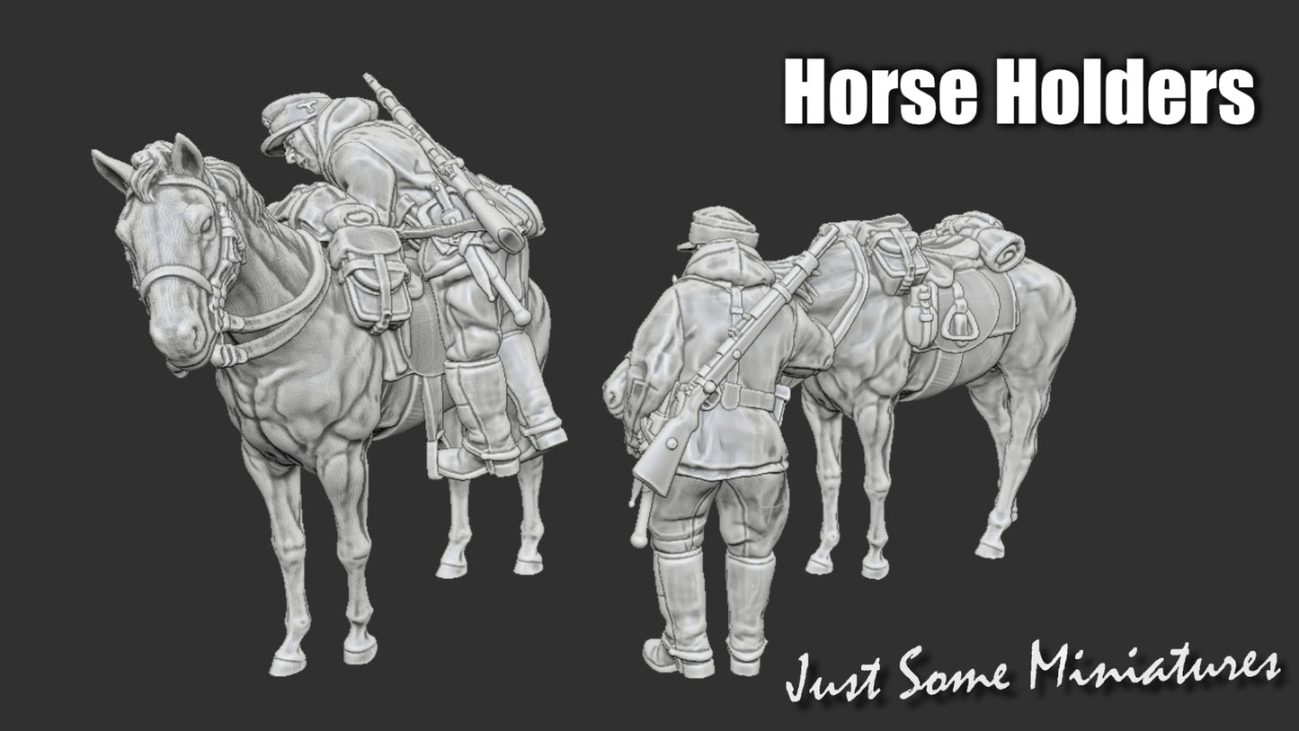 JUST SOME MINIATURES Cavalry Recon Squad Late war Set 3 28mm