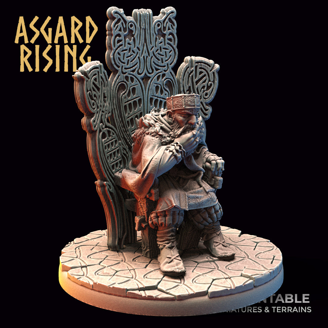 Asgard Rising Viking King Eysteinn the Indomitable 28mm