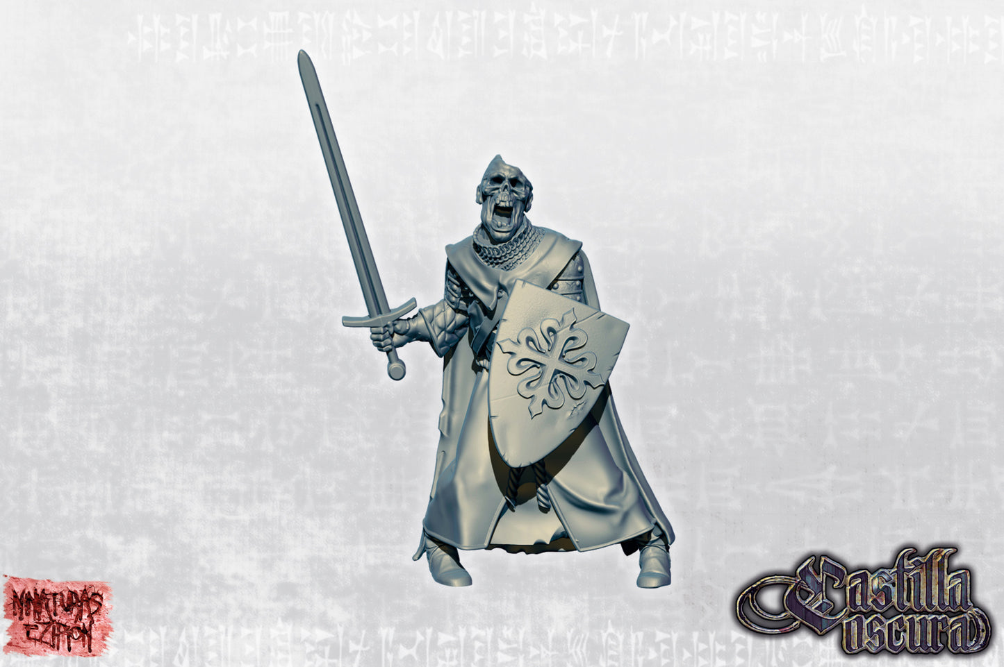 EZIPION MINIATURES Calatrava Knight of foot 28mm