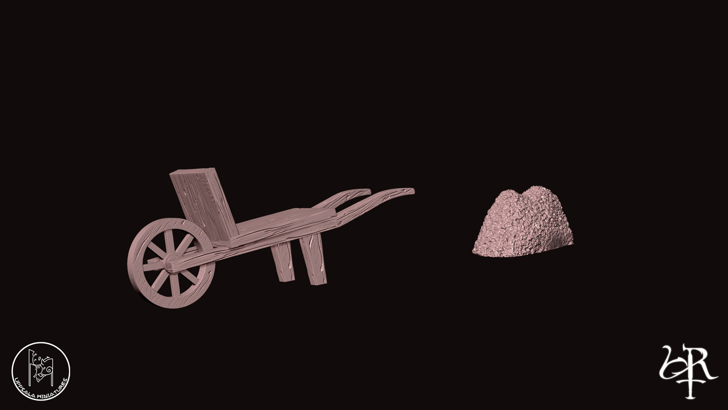 WORK TOOLS  COMPAGNIE DI VENTURA 15th CENTURY   28mm_1/72