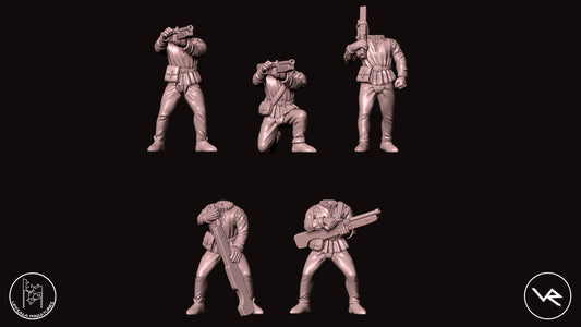 SCHIOPPETTIERI   COMPAGNIE DI VENTURA 15th CENTURY   28mm_1/72  SET 2