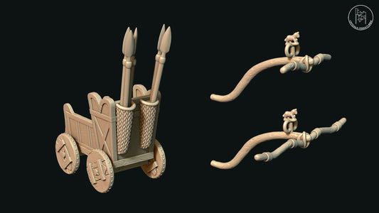 SUMERIAN CHARIOT TYPE A  28mm