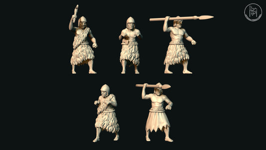 SUMERIAN CHARIOT CREW  28mm