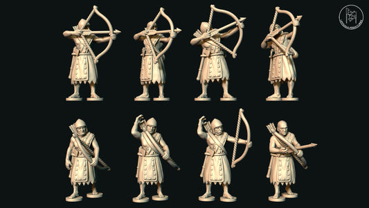 MARI SUMERIAN BOWMEN  28mm