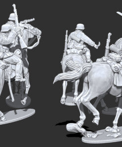 JUST SOME MINIATURES Cavalry Recon Squad Early war 28mm